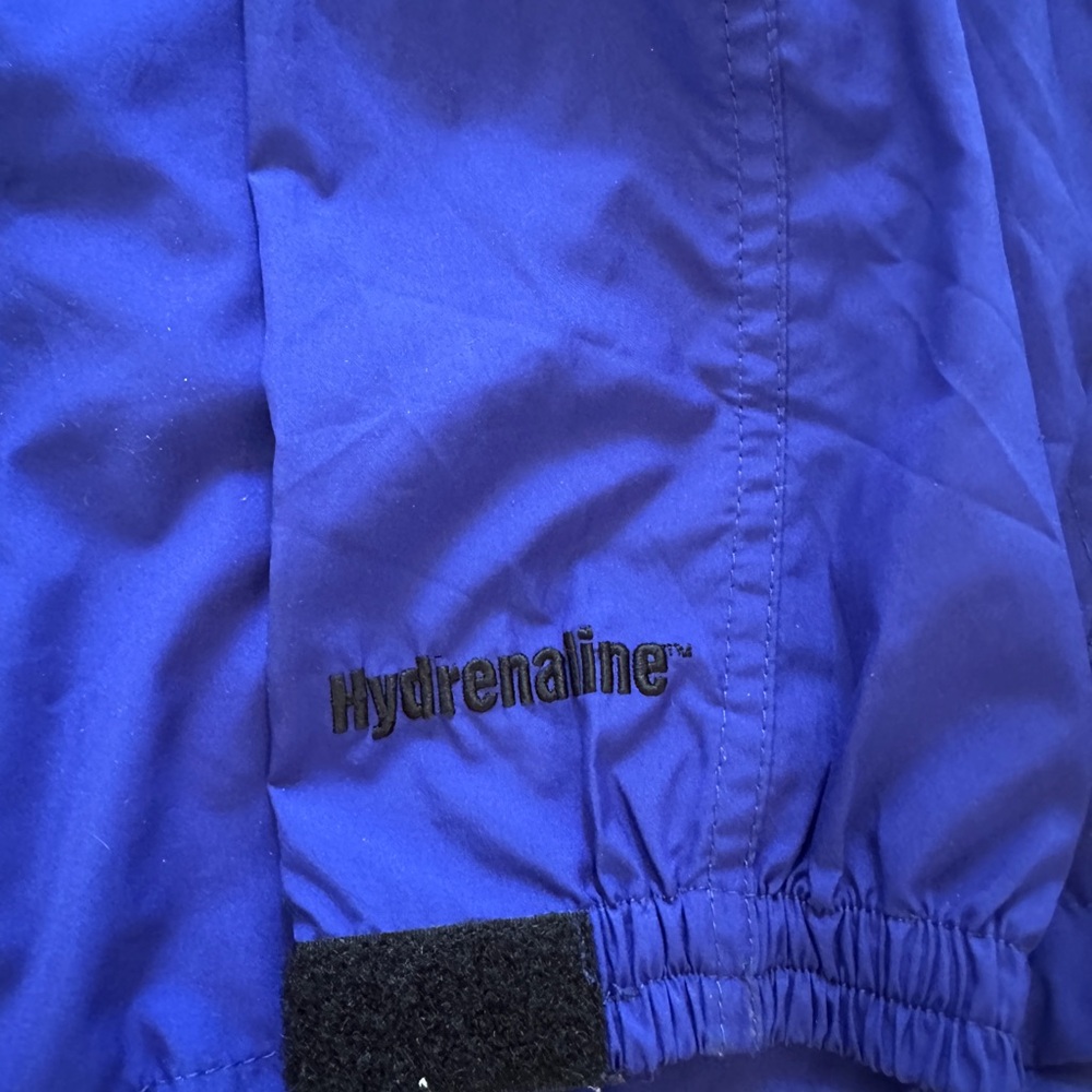 VTG The North Face Men’s Blue Pull Over Hooded Coat Jacket Packable  Lar… - Picture 11 of 12